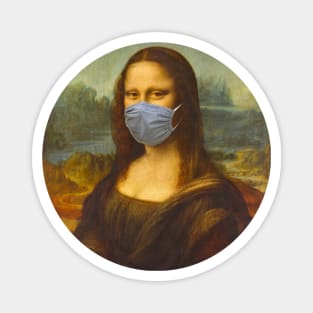 Mona lisa Mascarilla Magnet